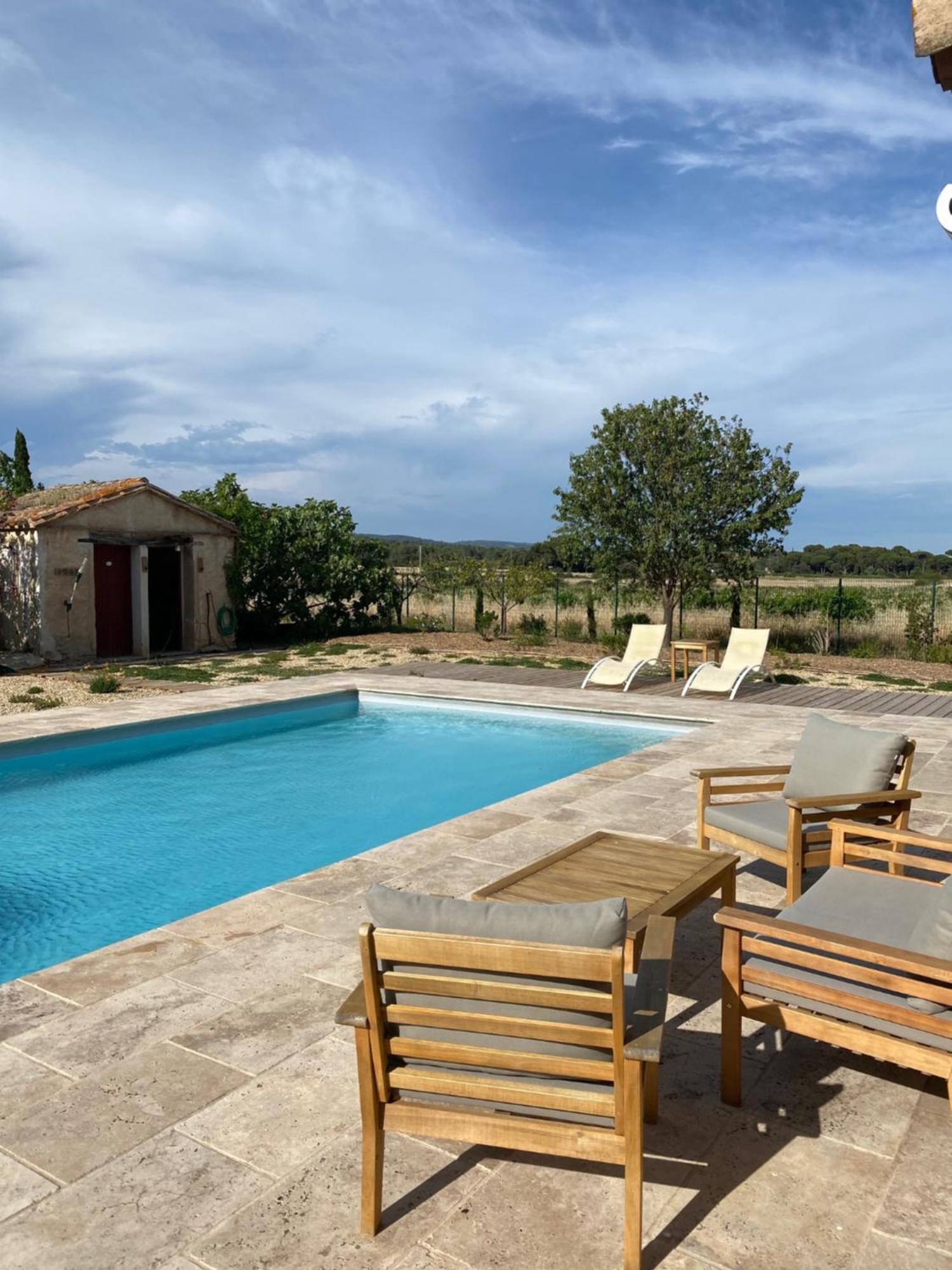 Le Relais D'Affiac Bed & Breakfast Peyriac-Minervois Exterior foto